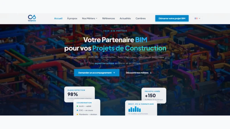 Continuum BIM plateforme BIM construction