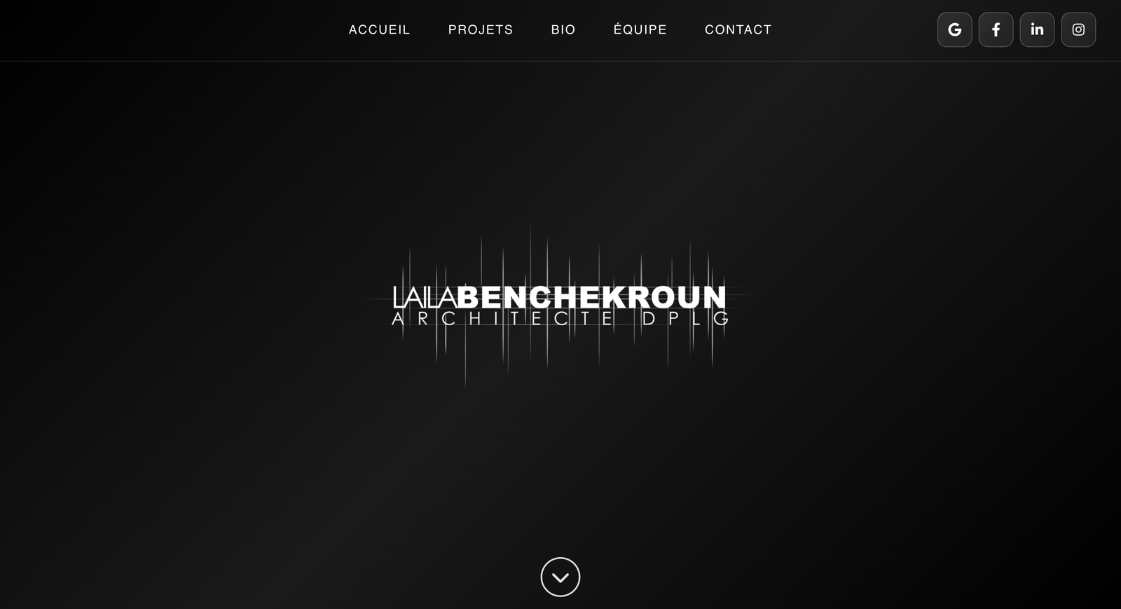 Site Vitrine Architecte